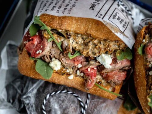 Skirt Steak Sandwich
